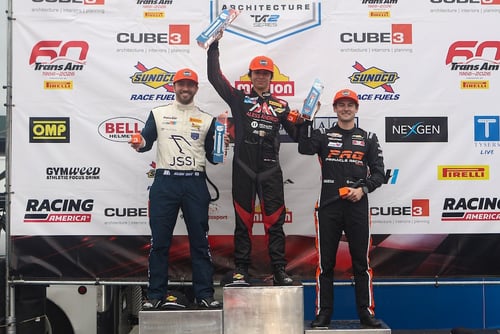 Podium Sweep for TeamSLR at Sonoma